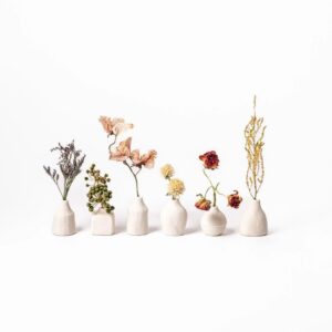 Minimalist Ceramic Bud Vase