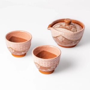 Pink Floral Elegance Tea Set