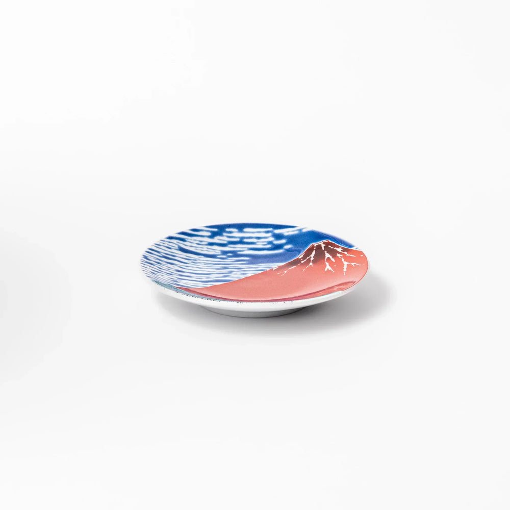Hokusai Red Fuji Sauce Dish - Image 3