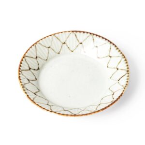 Rustic Diamond Weave Sauce Dish