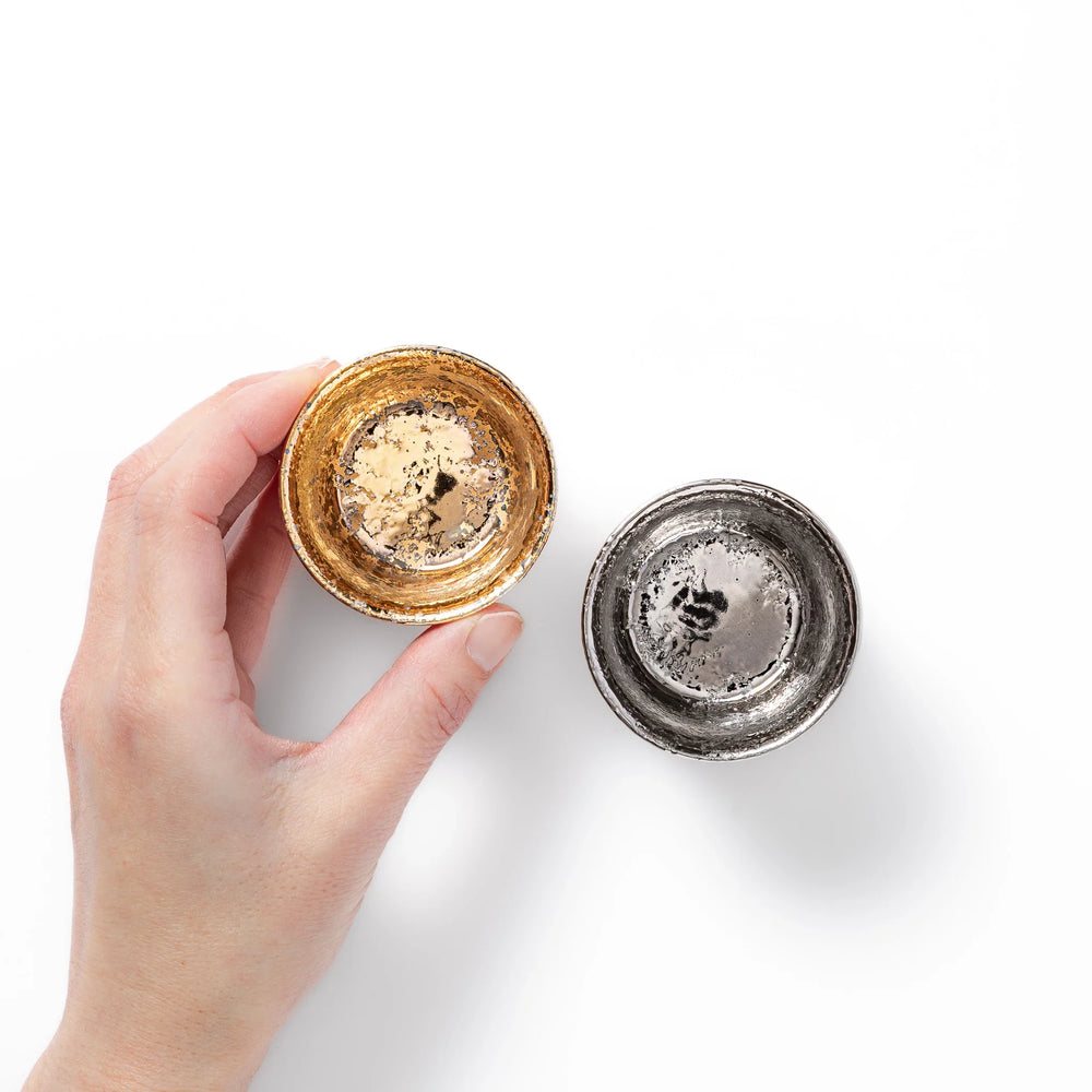 Gold and Silver Sake Cup Set - Image 2