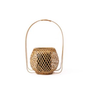 Japanese Bamboo Ikebana Vase