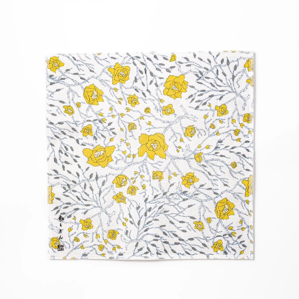 Kyoto Yuzen Japanese Wintersweet Kitchen Cloth - Image 2