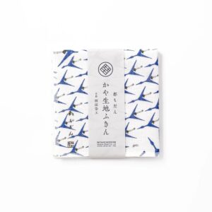 Kyoto Yuzen Japanese Crane Kitchen Cloth