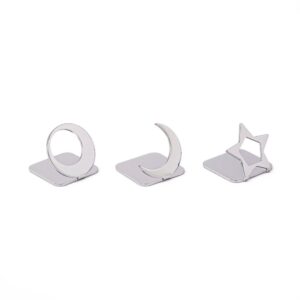 Celestial Silver Chopstick Rest Set