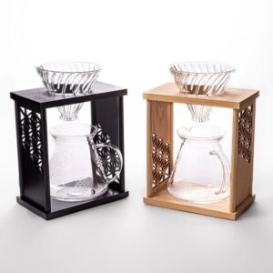 AYA Asanoha Wood Coffee Dripper Set
