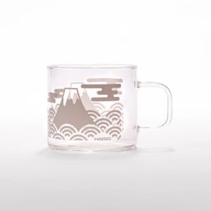 HARIO Mount Fuji Thermochromic Glass Mug