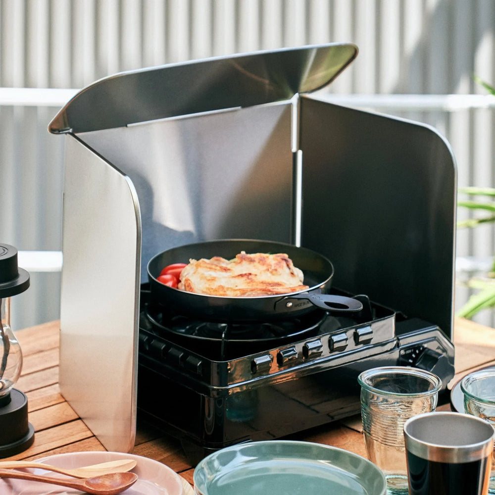 Foldable Stainless Steel Stove Splatter Guard - Image 2